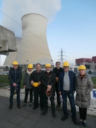 visite de la centrale EDF de Cruas